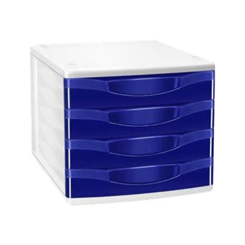3462159012629-CEP Confort - Module de classement 4 tiroirs - bleu-P_79430404_1-0