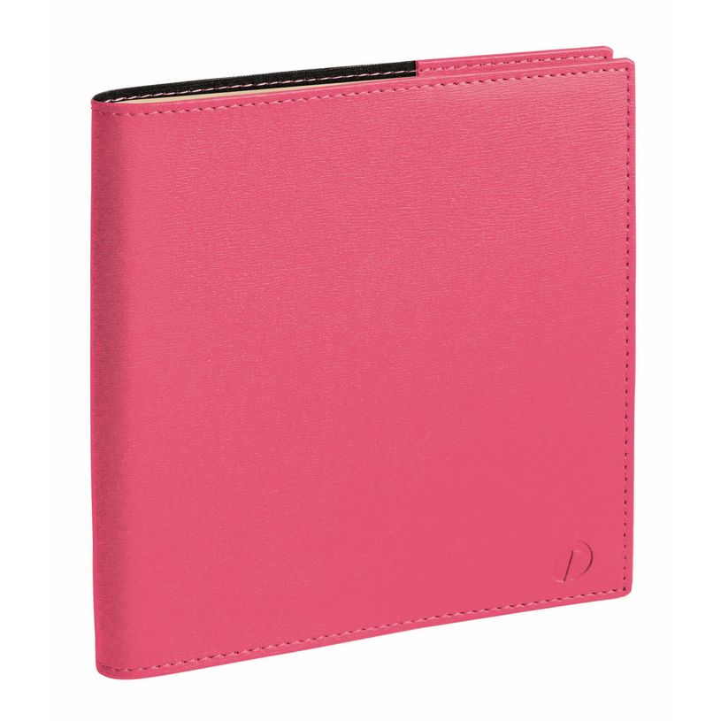 3371010407392-Agenda à spirale Soho Executif Prestige - 1 semaine sur 2 pages - 16 x 16 cm - rose - Quo Vadis--0
