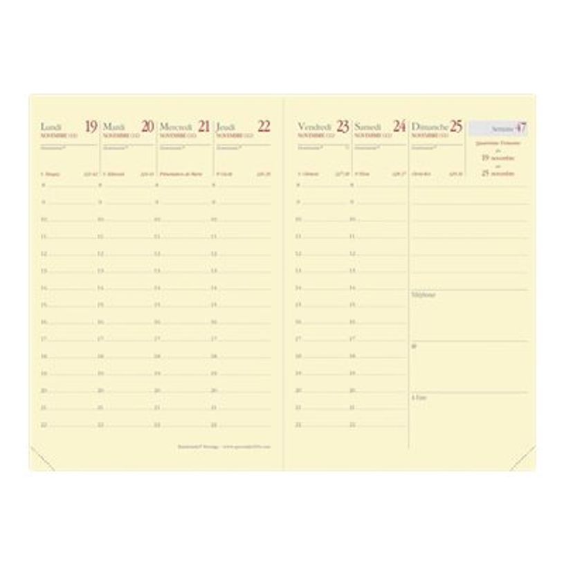 3371010335688-Agenda de poche Sahara Randonnée Prestige avec répertoire - 1 semaine sur 2 pages - 9 x 1-P_79430843_1-1