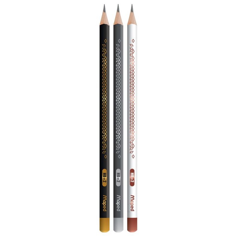 3154148500605-Maped Black'Peps Deco - Crayon à papier - HB-P_79430923_1-0