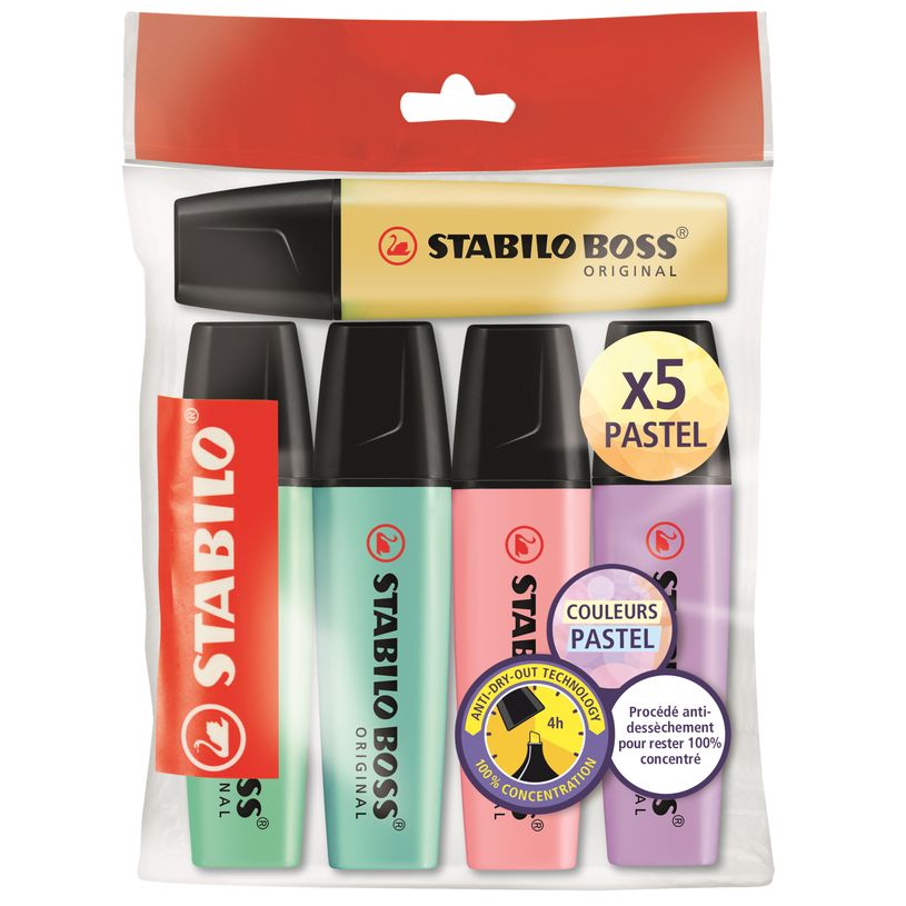4006381494793-STABILO BOSS ORIGINAL - 5 Surligneurs Original - Pastel-P_79430969_1-0