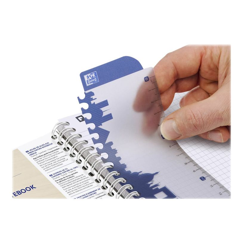 3020120029207-Oxford Office Beauty - Cahier à spirale A4 (21x29,7 cm) - 100 pages - petits carreaux (5x5 mm) - dispon-P_79430986_12-10