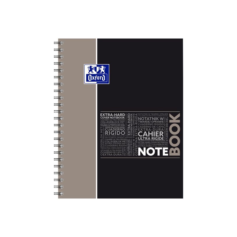 3020120056524-Oxford Etudiants - Cahier Notebook A4+ (24 x 29,7 cm) - 160 pages - grands carreaux (Seyes) - double spirale - disponib-P_79430987_1-0