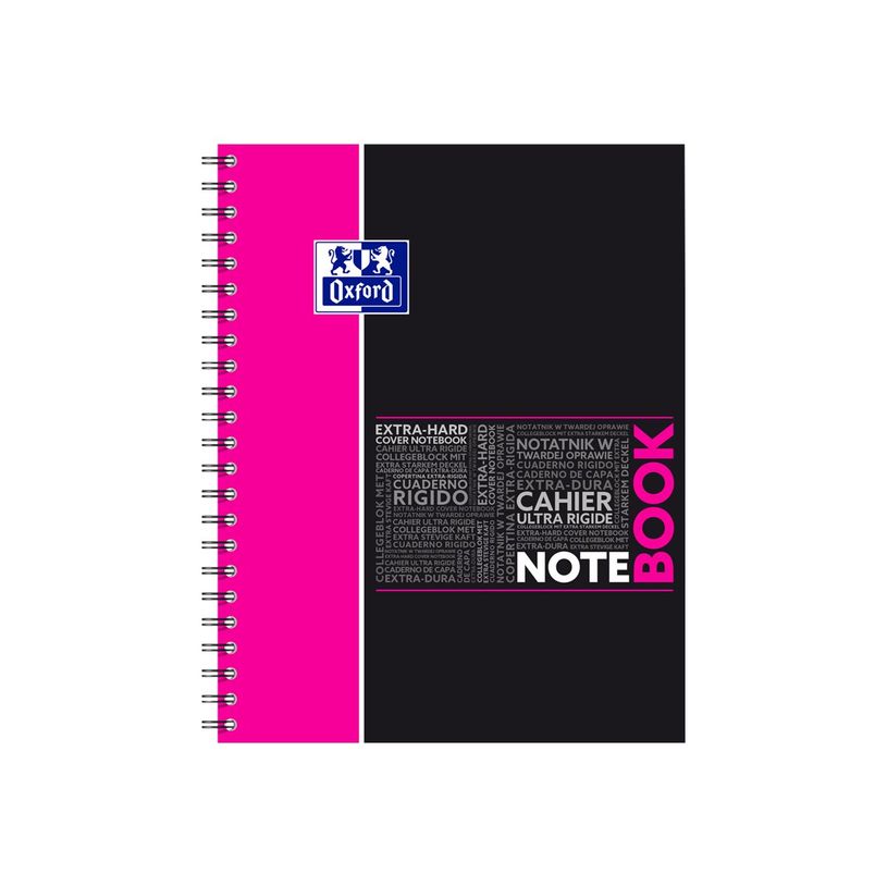 3020120056524-Oxford Etudiants - Cahier Notebook A4+ (24 x 29,7 cm) - 160 pages - grands carreaux (Seyes) - double spirale - disponib-P_79430987_2-1