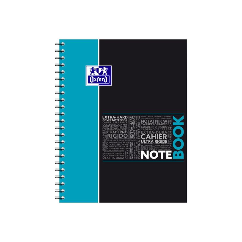 3020120056524-Oxford Etudiants - Cahier Notebook A4+ (24 x 29,7 cm) - 160 pages - grands carreaux (Seyes) - double spirale - disponib-P_79430987_5-4
