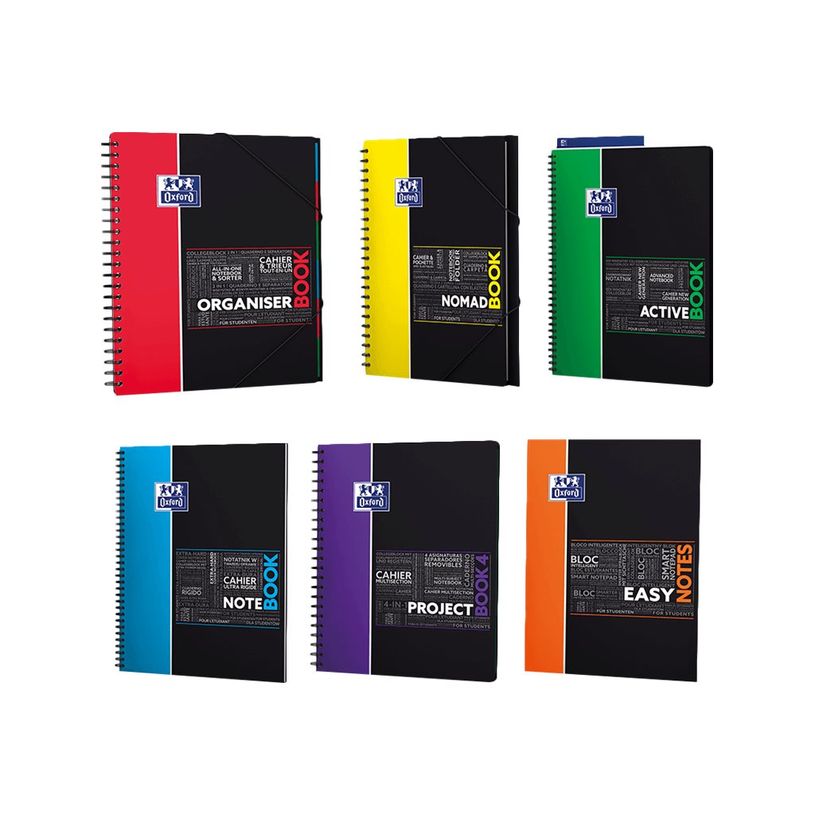 3020120121222-Oxford Etudiants - Cahier Notebook B5 (19 x 25 cm) - 160 pages - grands carreaux (Seyes) - double spirale - disponib-P_79431004_8-7