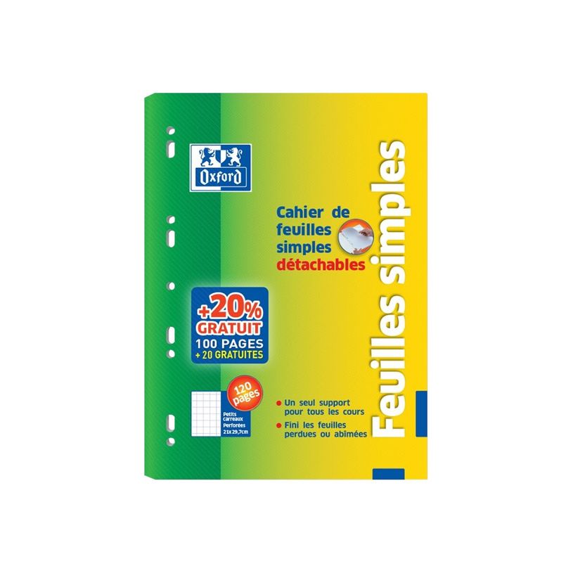 3147280103902-Oxford feuilles simples petits carreaux A4 - 120 pages - perforées-P_79431016_1-0