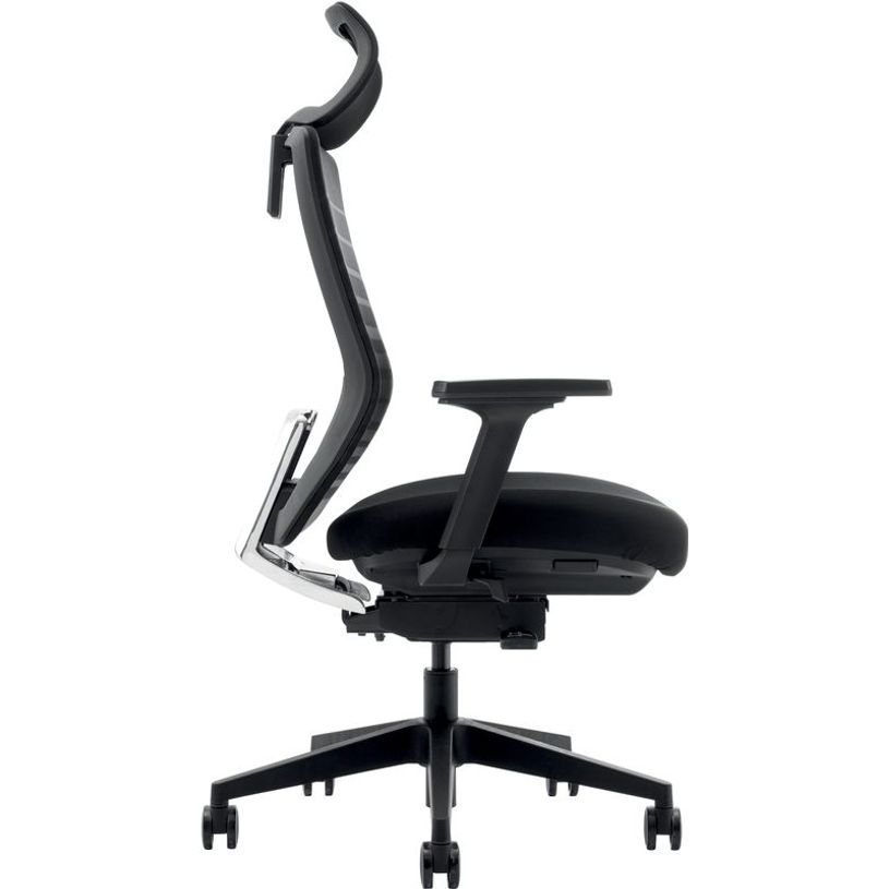 3700339882748-Fauteuil de bureau JACK - accoudoirs réglables - appuie-tête réglable - noir-P_79431022_3-2