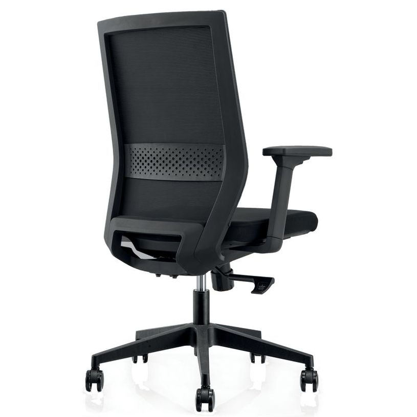 3700339882755-Fauteuil de bureau MAX - accoudoirs réglables - noir-P_79431023_4-3
