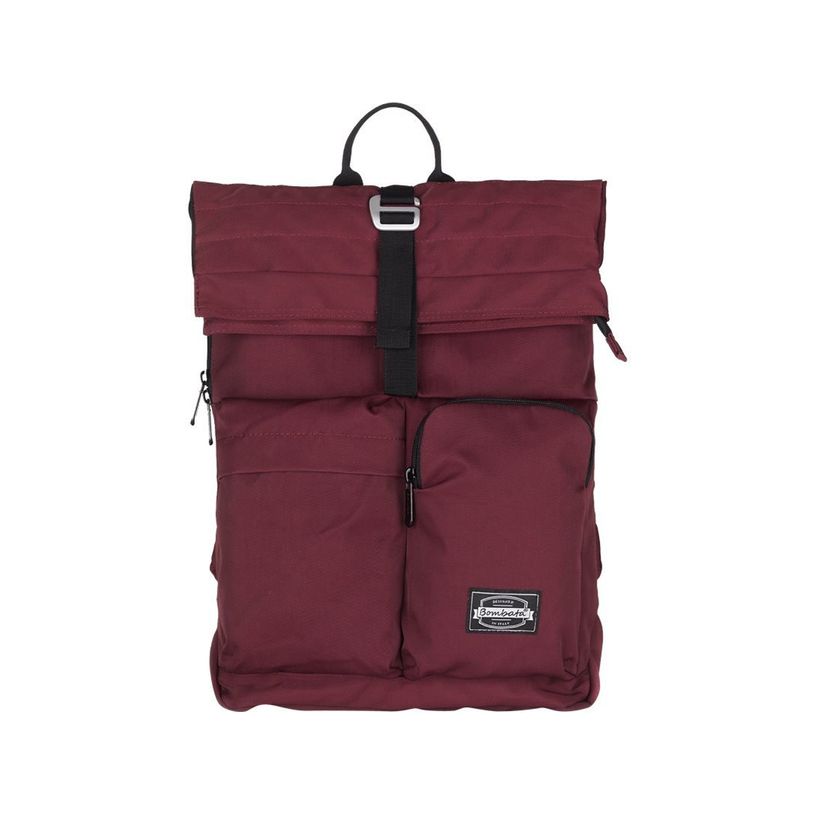 8051406338756-Bombata Commuter Gabardine - Sac à dos 15,6" - rouge bourgogne-P_79431066_1-0