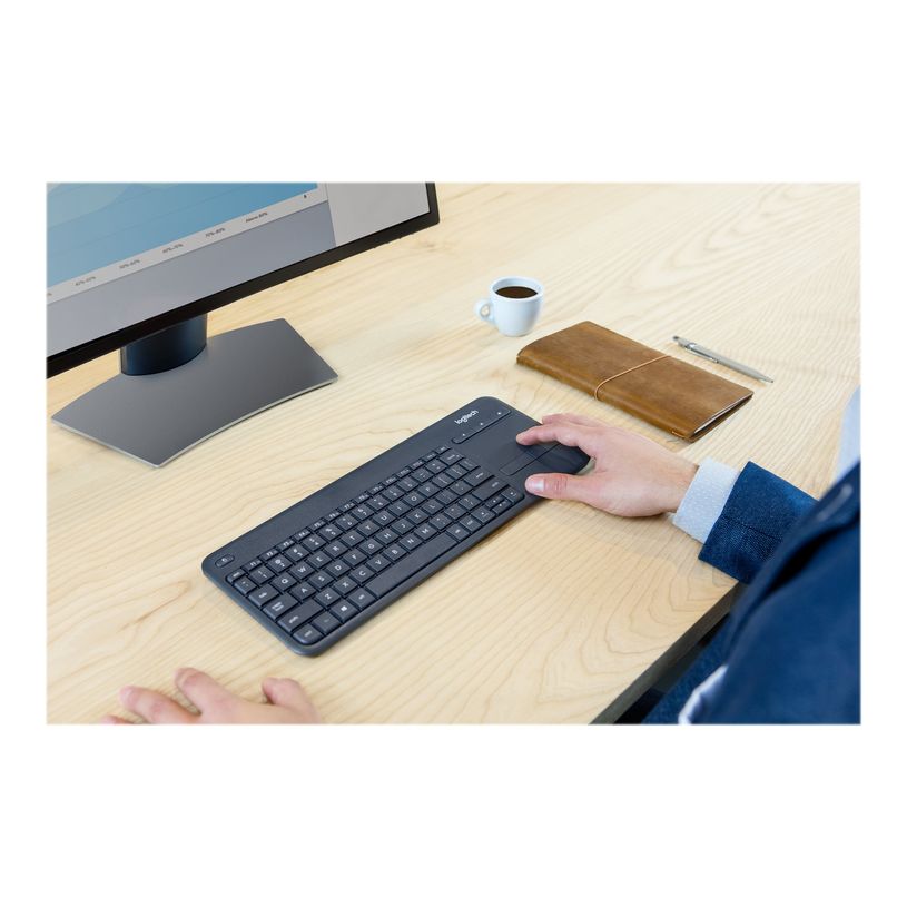 5099206059276-Logitech K400 Plus - clavier sans fil Azerty - avec pavé tactile intégré-P_79431068_27-19
