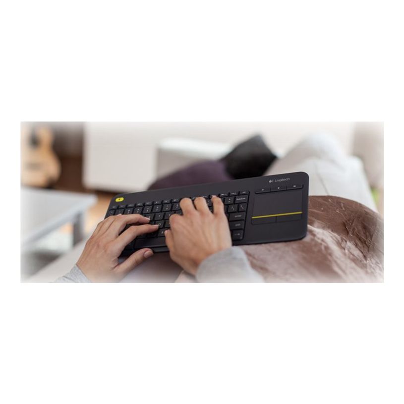 5099206059276-Logitech K400 Plus - clavier sans fil Azerty - avec pavé tactile intégré-P_79431068_6-5