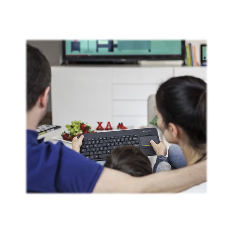 5099206059276-Logitech K400 Plus - clavier sans fil Azerty - avec pavé tactile intégré-P_79431068_8-7