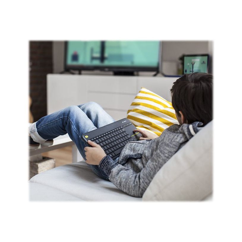 5099206059276-Logitech K400 Plus - clavier sans fil Azerty - avec pavé tactile intégré-P_79431068_9-8