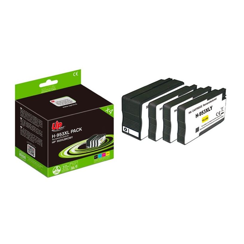3584770830977-Cartouche compatible HP 953XL - pack de 4 - noir, cyan, magenta, jaune - Uprint-P_79431088_4-3