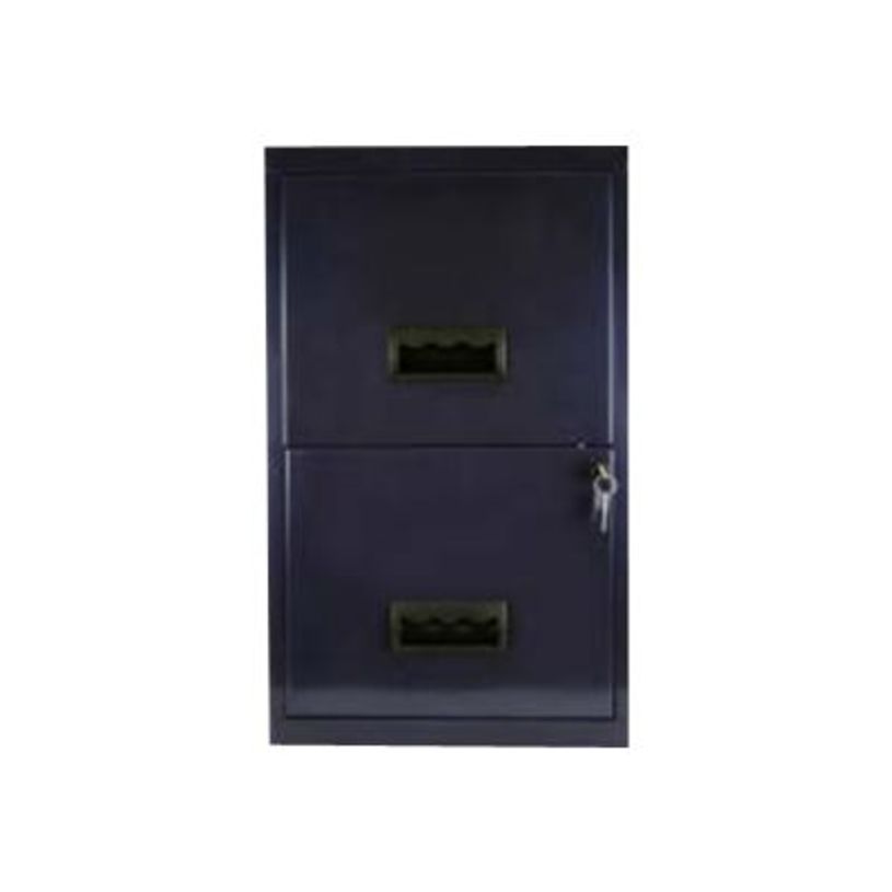 3219090950271-Caisson mobile - 2 tiroirs - bleu nuit nacré-P_79431099_1-0