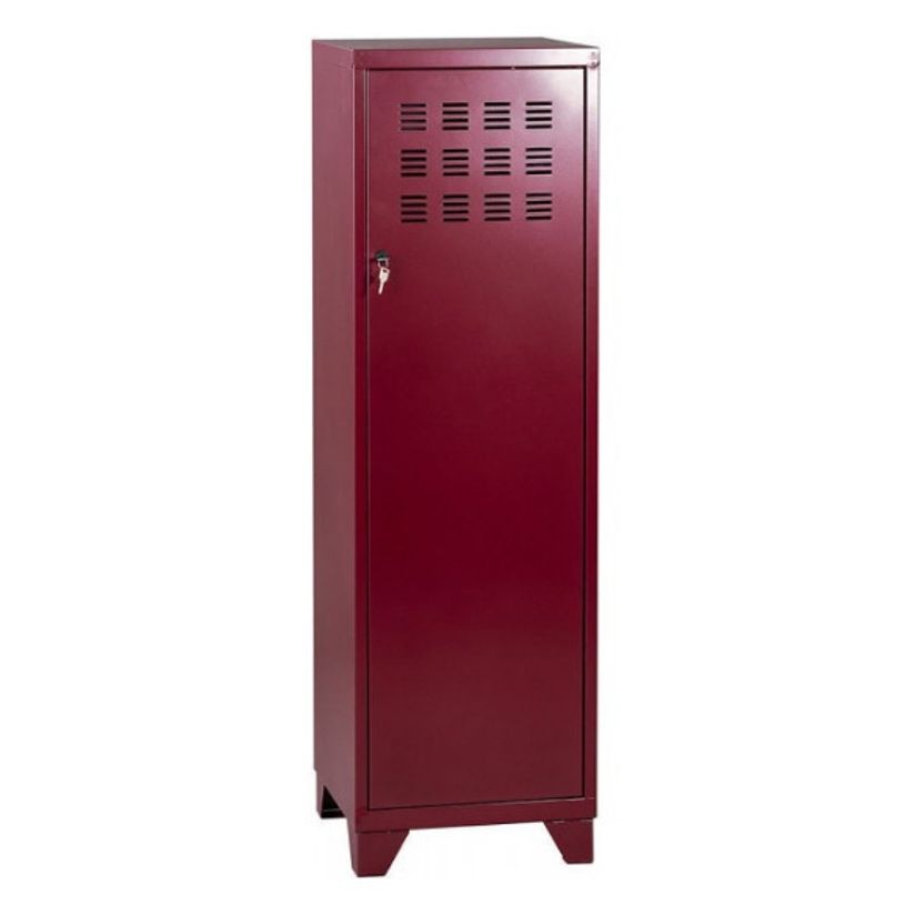 3219090956884-Casier de bureau avec pieds - 133 x 40 x 40 cm - rouge rubis nacré-P_79431122_1-0