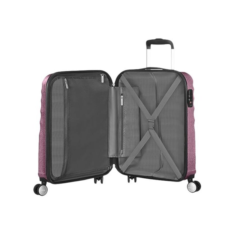 5414847842375-American Tourister Wavebreaker - valise à coque rigide 55 cm - lilas sparkle-P_79431189_1-5