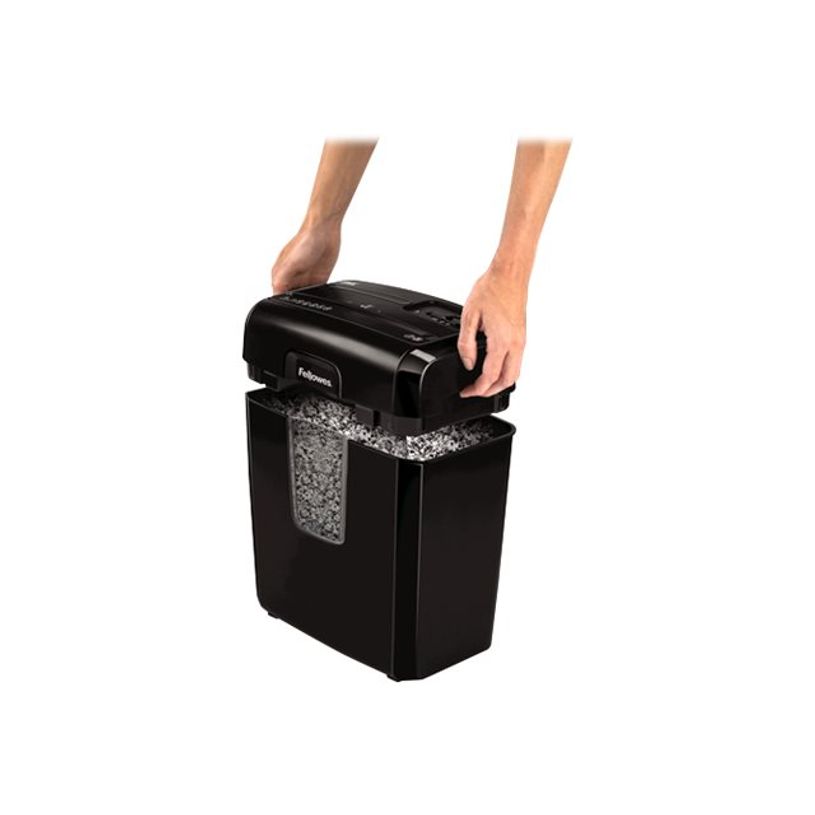 0043859724697-Fellowes Powershred 8Mc - destructeur de documents coupe croisée microparticules - 8 feuil-P_79431211_2-7