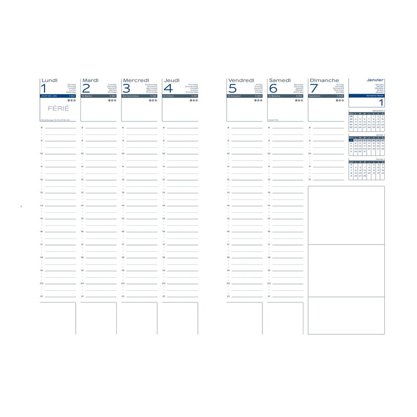 3147280087561-Agenda Graphics LECAS - 16 Mois - 16x24 cm - 4 décors - Hamelin-P_79431256_2-2