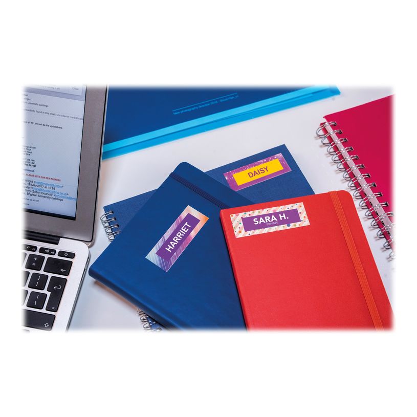 0012502652199-Brother CZ-14 - Ruban d'étiquettes auto-adhésives - 1 rouleau (25 mm x 5 m) - couleurs-P_79431293_4-6