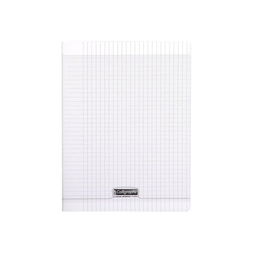 3210330183909-Calligraphe 8000 - Cahier polypro 24 x 32 cm - 192 pages - grands carreaux (Seyes) - transp-P_79431327_1-0