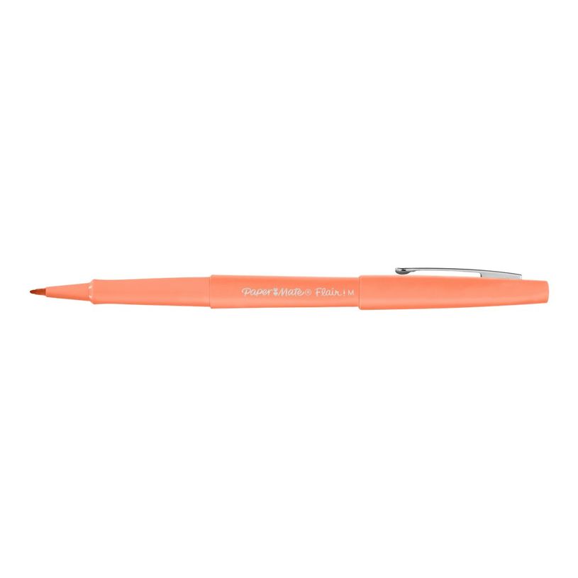 3501179610160-Paper Mate Flair Tropical - Feutre fin - pointe moyenne - papaye-P_79431338_2-1