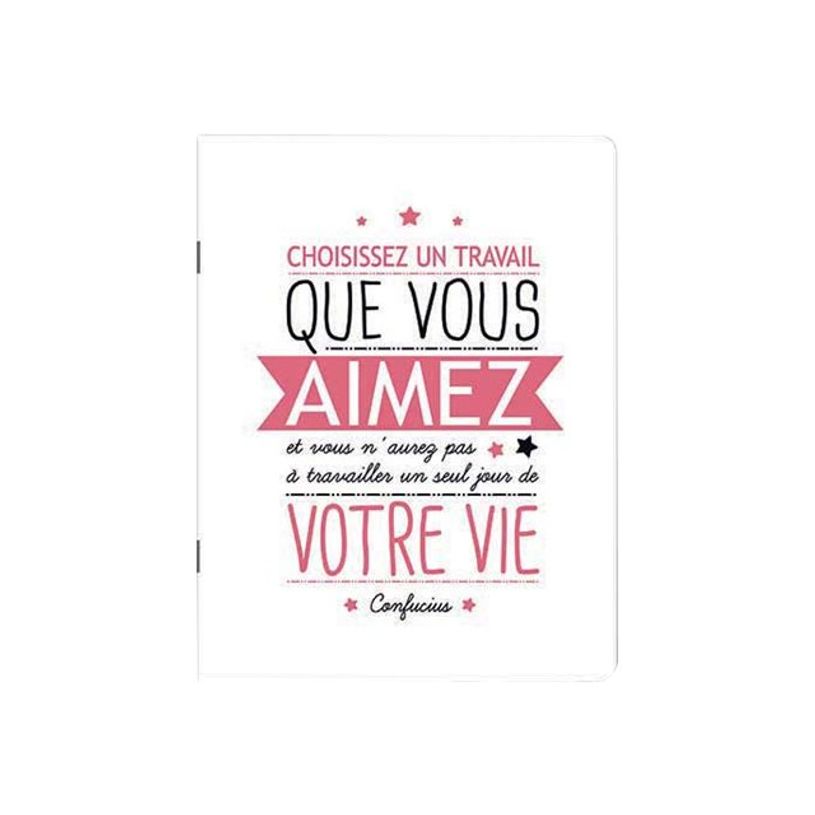 3700572716190-Kiub Typography - Carnet de notes A5 - 60 pages - Coisissez un travail que vous aimez-P_79431388_1-0