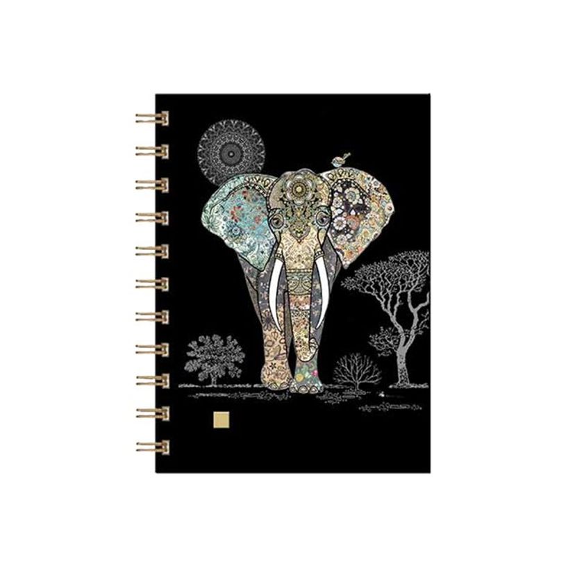 3700572716404-Kiub Bug Art - Carnet de notes à spirale A6 - 160 pages - Eléphant-P_79431399_1-0