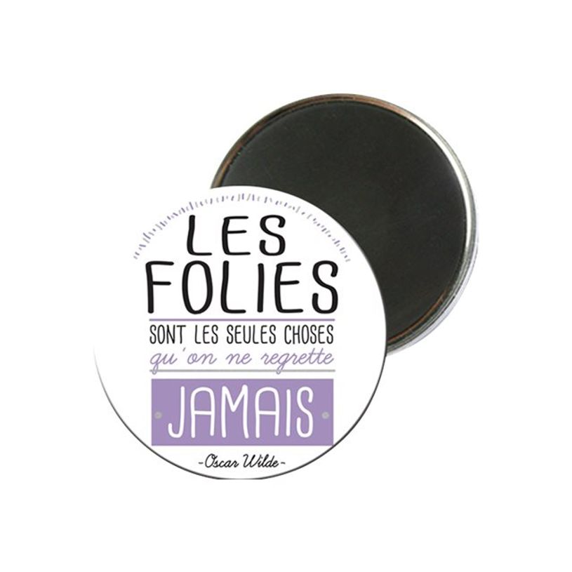 3700572716831-Kiub Typography - Magnet rond en verre - Folie-P_79431411_1-0