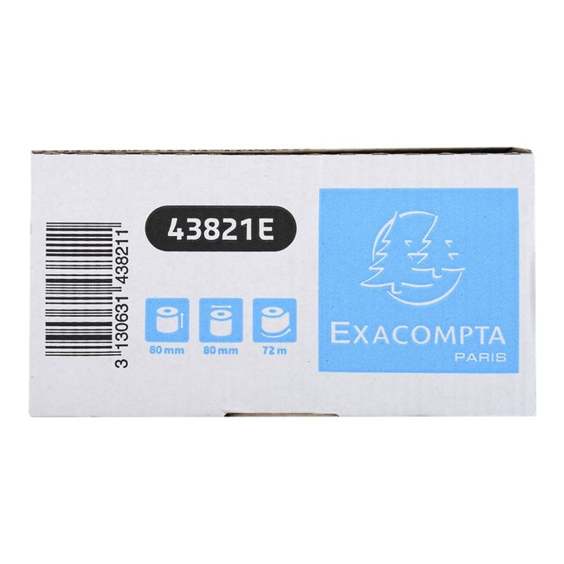 3130631438211-Exacompta - 6 Bobines thermiques - rouleaux caisses - 80 x 80 x 12 mm - sans Bisphénol A --P_79431482_7-4