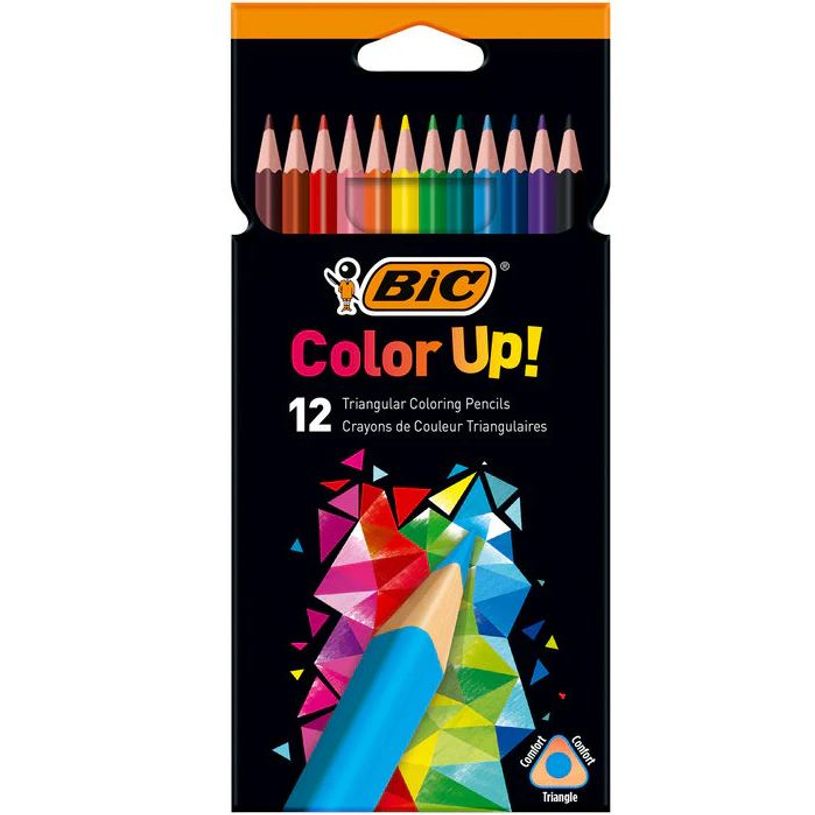 3086123499157-BIC Color UP! - 12 Crayons de couleur--1