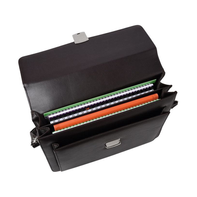 3108723263737-Oberthur Bradford - Cartable rigide 2 compartiments - marron - 29 x 38 x 13 cm-P_79431688_3-1
