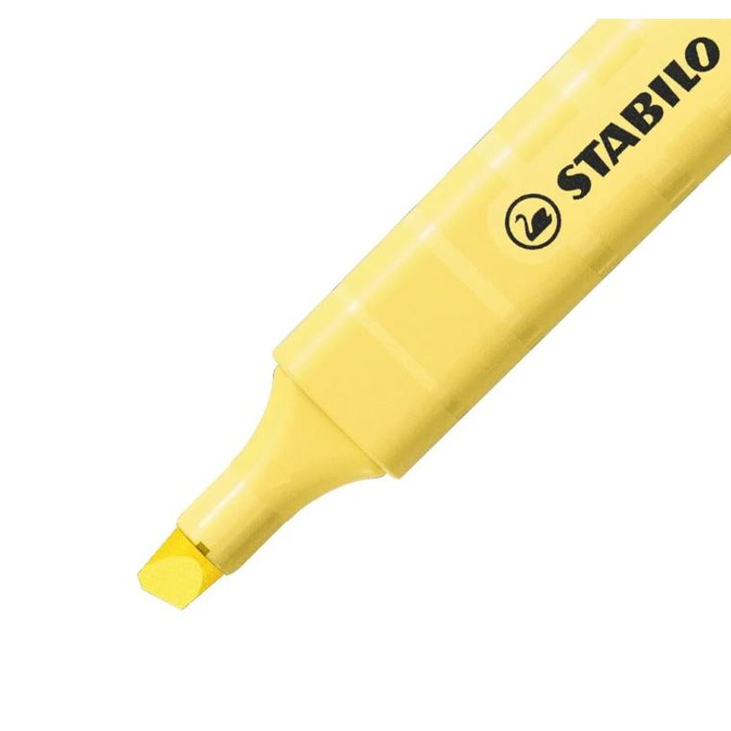 4006381518468-STABILO Swing cool Pastel - Surligneur - crème de jaune--2