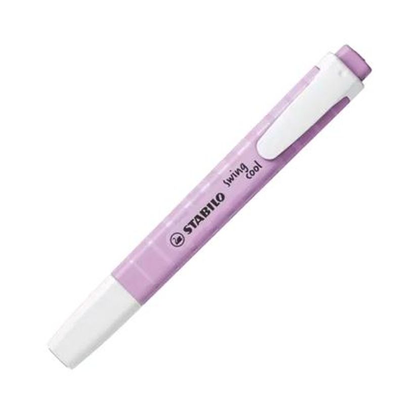 4006381518611-STABILO Swing cool Pastel - Surligneur - brume de lilas--3