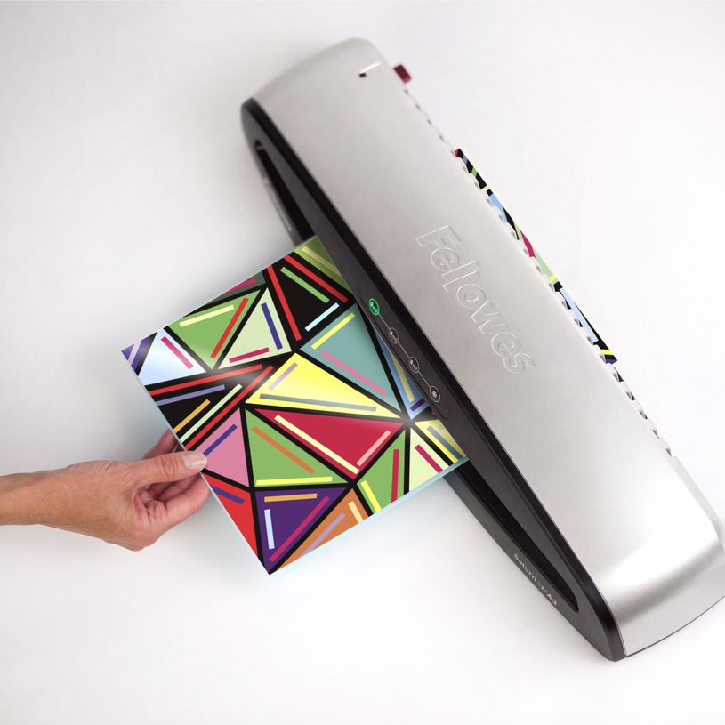 0043859730841-Fellowes - 25 pochettes de plastification A3 (303 x 426 mm) - 80 microns - brillantes dos adhésif--3