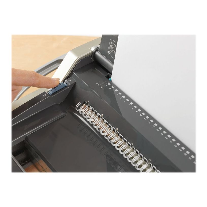 0043859530021-Fellowes Galaxy/Wire - machine à relier / relieuse perforeuse manuelle par anneaux métal - Per-P_79431738_6-9