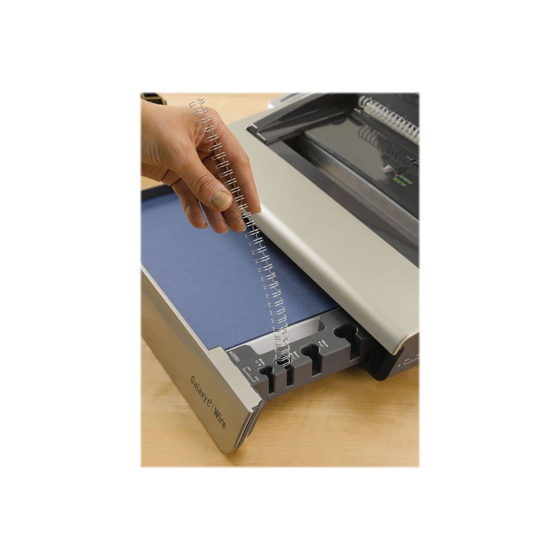 0043859530038-Fellowes Galaxy E - Máquina encuadernadora eléctrica - peine - diámetro máximo: 14 mm - perforación: 20 -P_79431739_11-11
