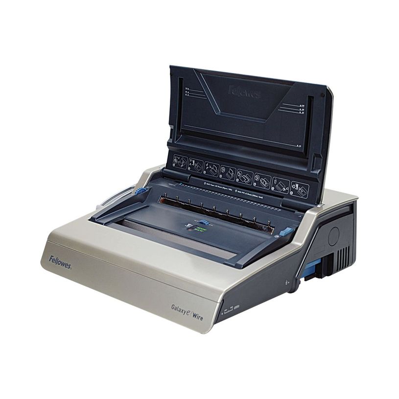 0043859530038-Fellowes Galaxy E - Máquina encuadernadora eléctrica - peine - diámetro máximo: 14 mm - perforación: 20 ho-P_79431739_5-8
