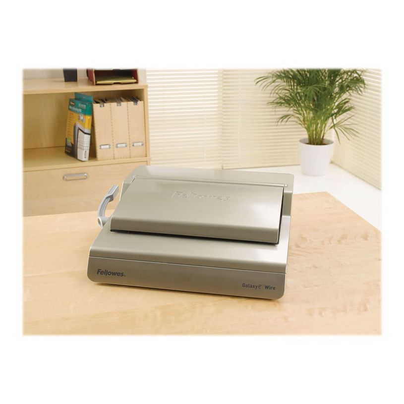 0043859530038-Fellowes Galaxy E - Máquina encuadernadora eléctrica - peine - diámetro máximo: 14 mm - perforación: 20 h-P_79431739_7-14