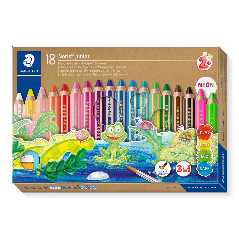 4007817029206-STAEDTLER Buddy - 18 Crayons de couleur - pointe large-P_79431785_1-0