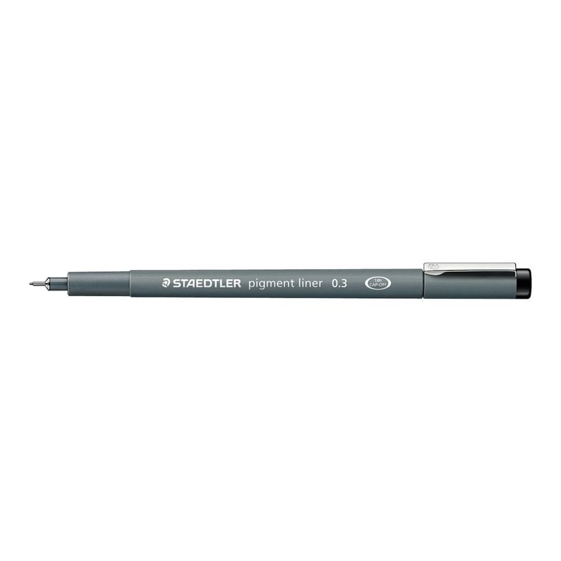 4007817036518-STAEDTLER pigment liner - Feutre fin - 0.3 mm - vert-P_79431799_2-1