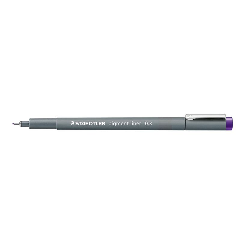 4007817036532-STAEDTLER pigment liner - Feutre fin - 0.3 mm - violet-P_79431800_1-0