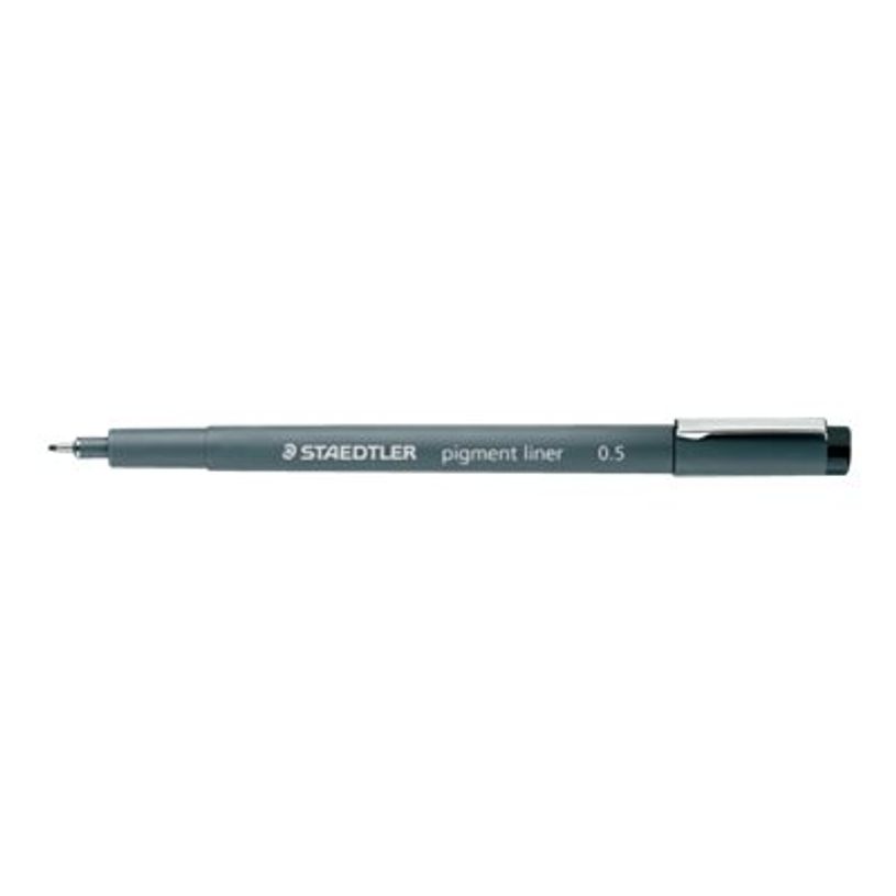 4007817036594-STAEDTLER pigment liner - Feutre fin - 0.5 mm - bleu-P_79431803_1-0