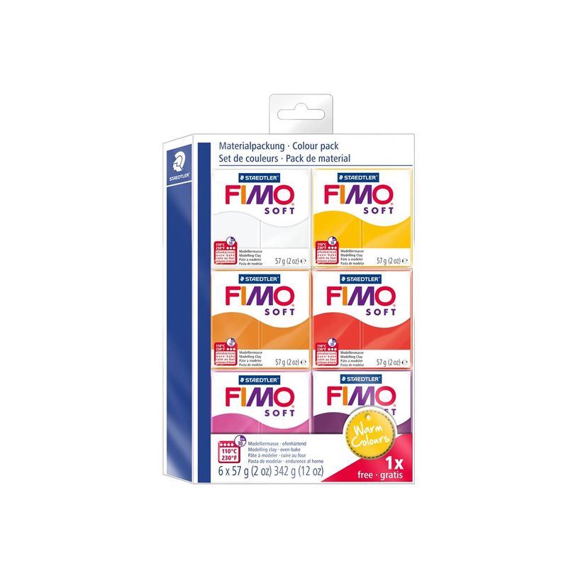 4007817042991-Pâte fimo SOFT - Kit de modelage  - couleurs chaudes-P_79431810_1-0