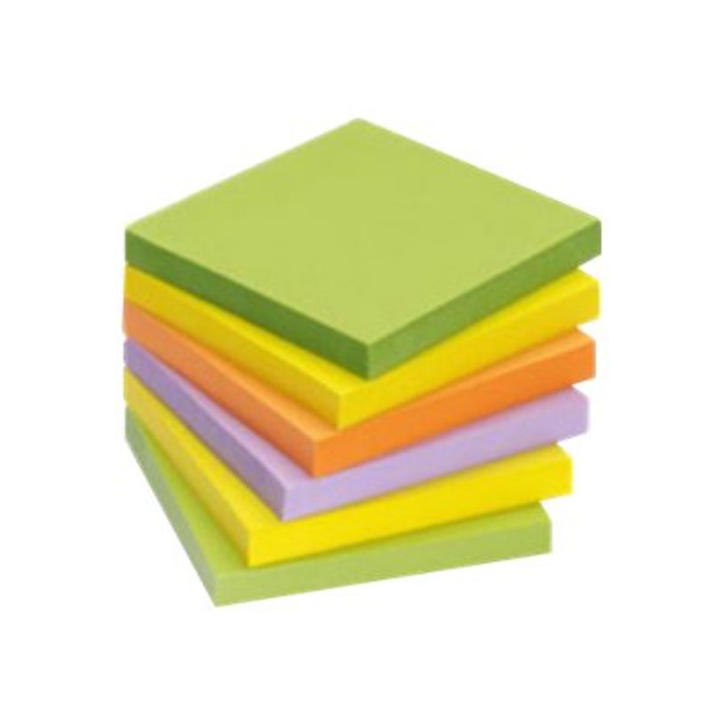 4044355772119-Global Notes - Pack de 6 Blocs - Notes adhésives 100 feuilles - 75 x 75 mm - couleurs spri-P_79432107_2-1