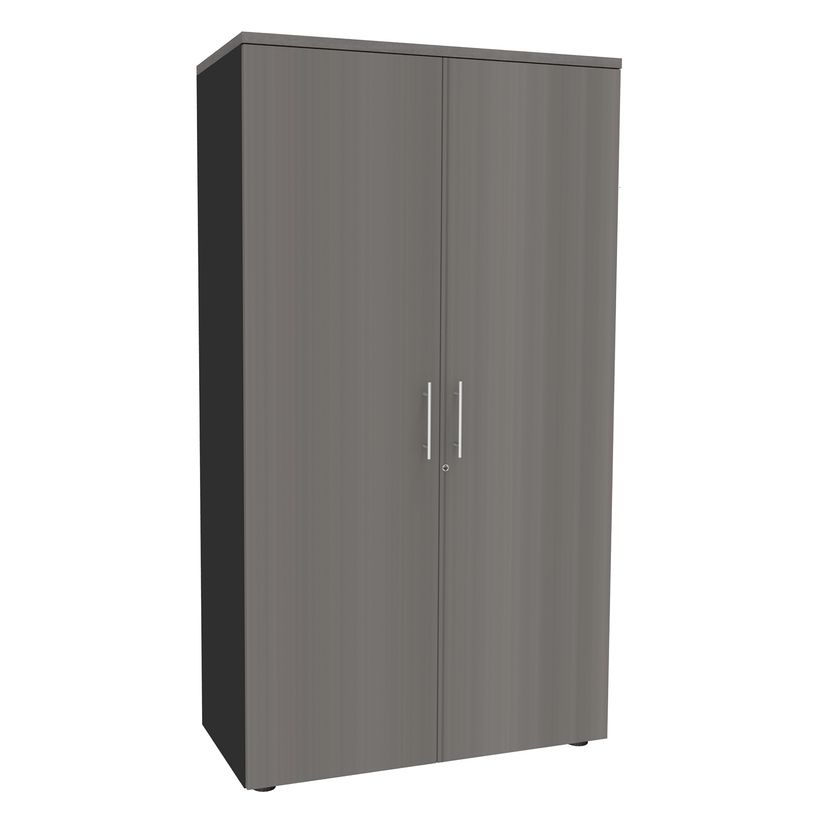 3253310161740-Armoire haute IDRA/DUAL - H180 x L80 x P47 - 2 portes - Corps anthracite - Portes et dessus-P_79432188_1-0