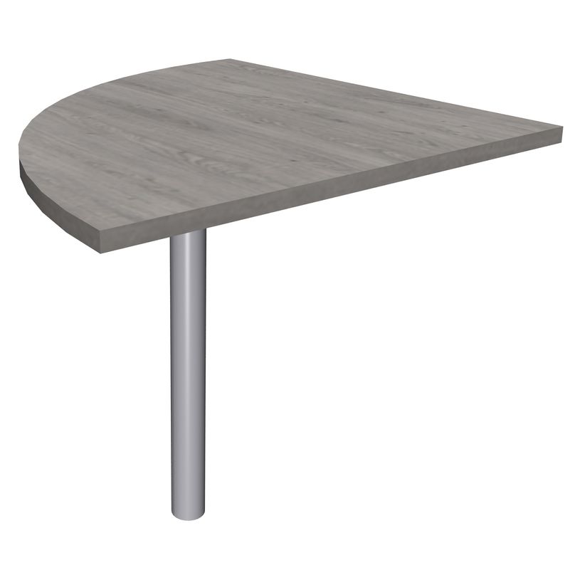 3253310161849-Angle de Liaison à 90° IDRA/DUAL - Pied alu - plateau imitation Chêne gris-P_79432198_1-0