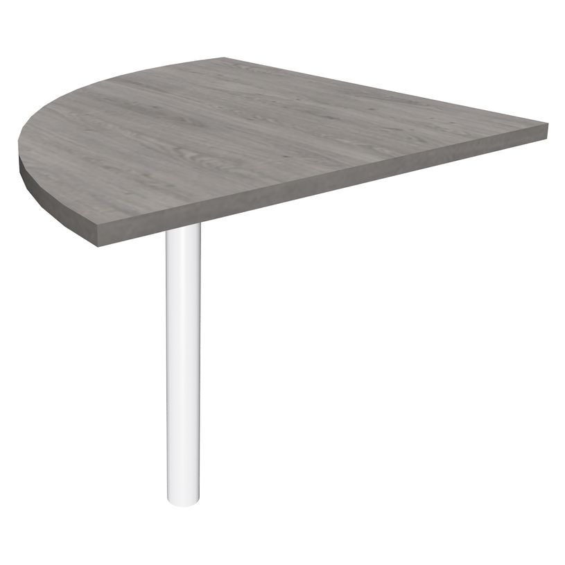 3253310161856-Angle de Liaison à 90° IDRA/DUAL - Pied blanc - plateau imitation Chêne gris-P_79432199_1-0