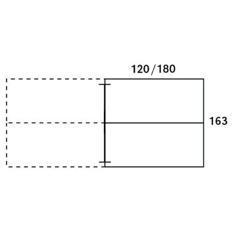 3253310163287-Bureau double STEELY - L180 cm - Double face Suivant - Pieds carbone - plateau imitation Ch-P_79432609_3-2